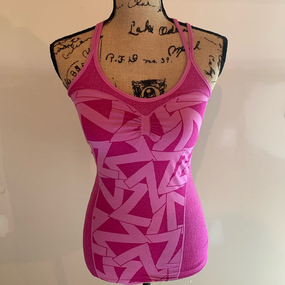 Zella pink workout top